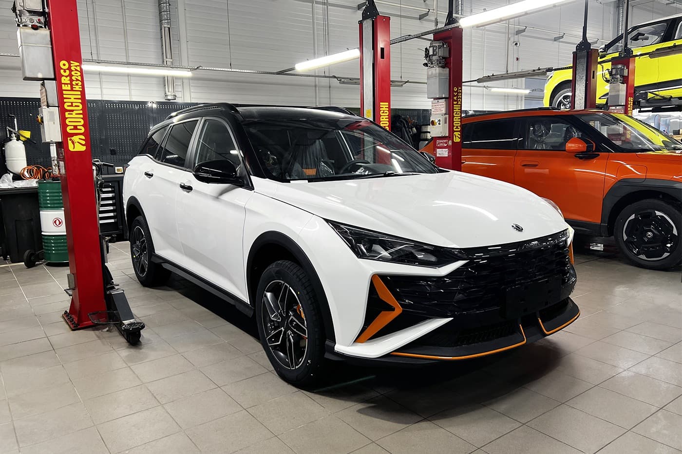 Сервисное обслуживание автомобилей Dongfeng, иллюстрация с сайта дилера