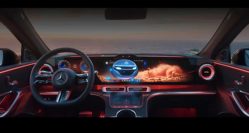 Интерьер GLC EV.