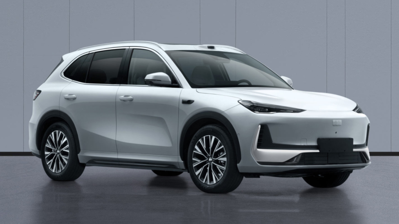 Электрический внедорожник Geely EX5 добавляет 114 л.с. и LiDAR-датчик в Китае
