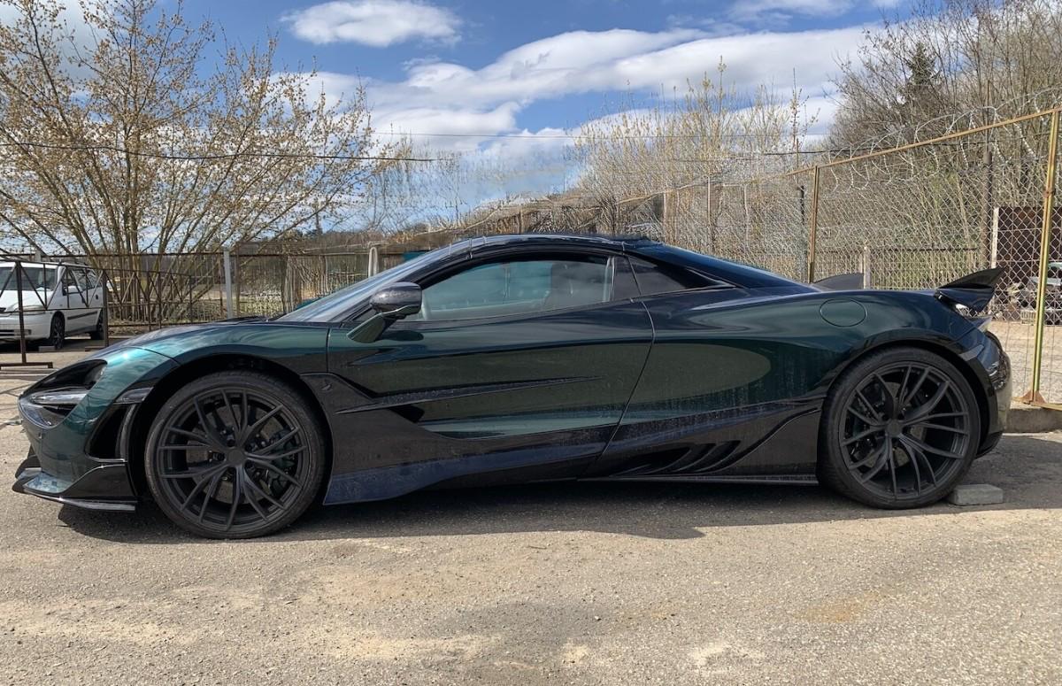 Конфискованный McLaren в очередной раз выставили на торги